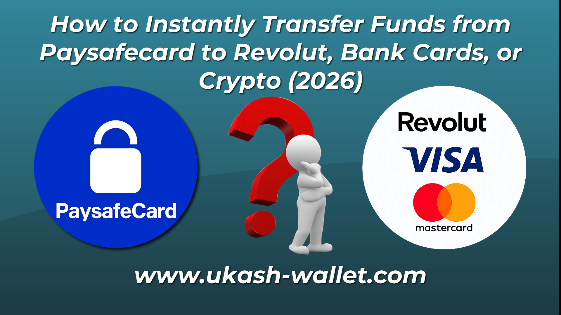 How to Instantly Transfer Funds from Paysafecard to Revolut, Bank Cards, or Crypto (2026)
