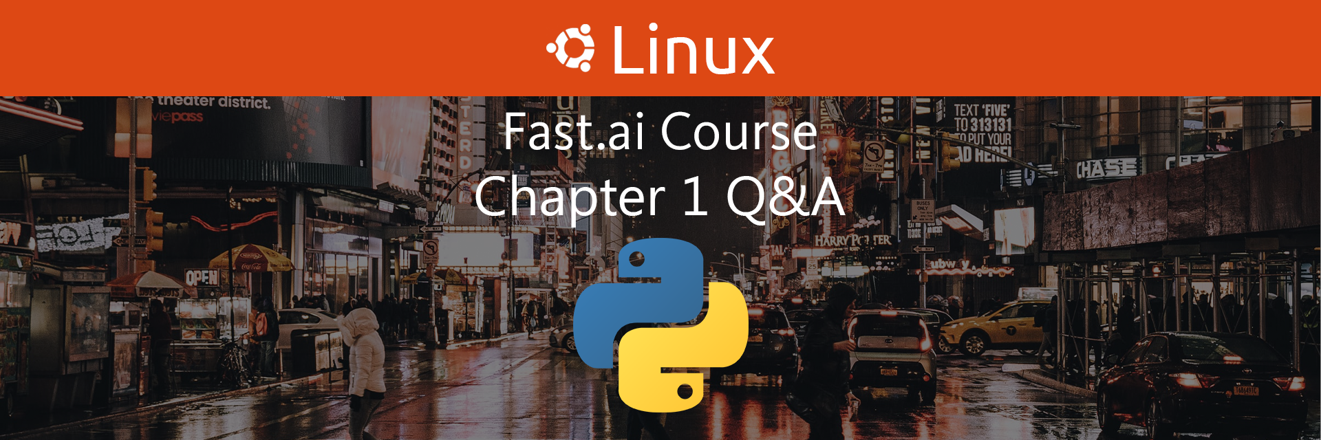 Fast.ai Course Chapter 1 Q&A on Linux