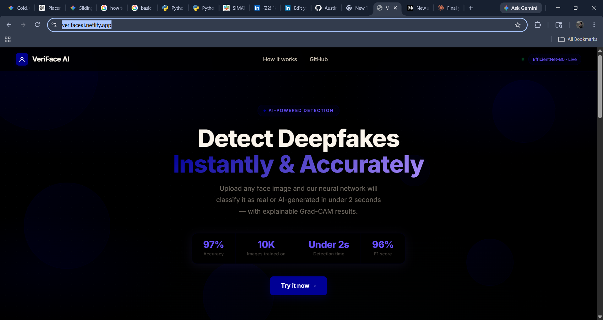 I Built a Deepfake Detector That Achieves 97% Accuracy — Here’s Everything I Learned