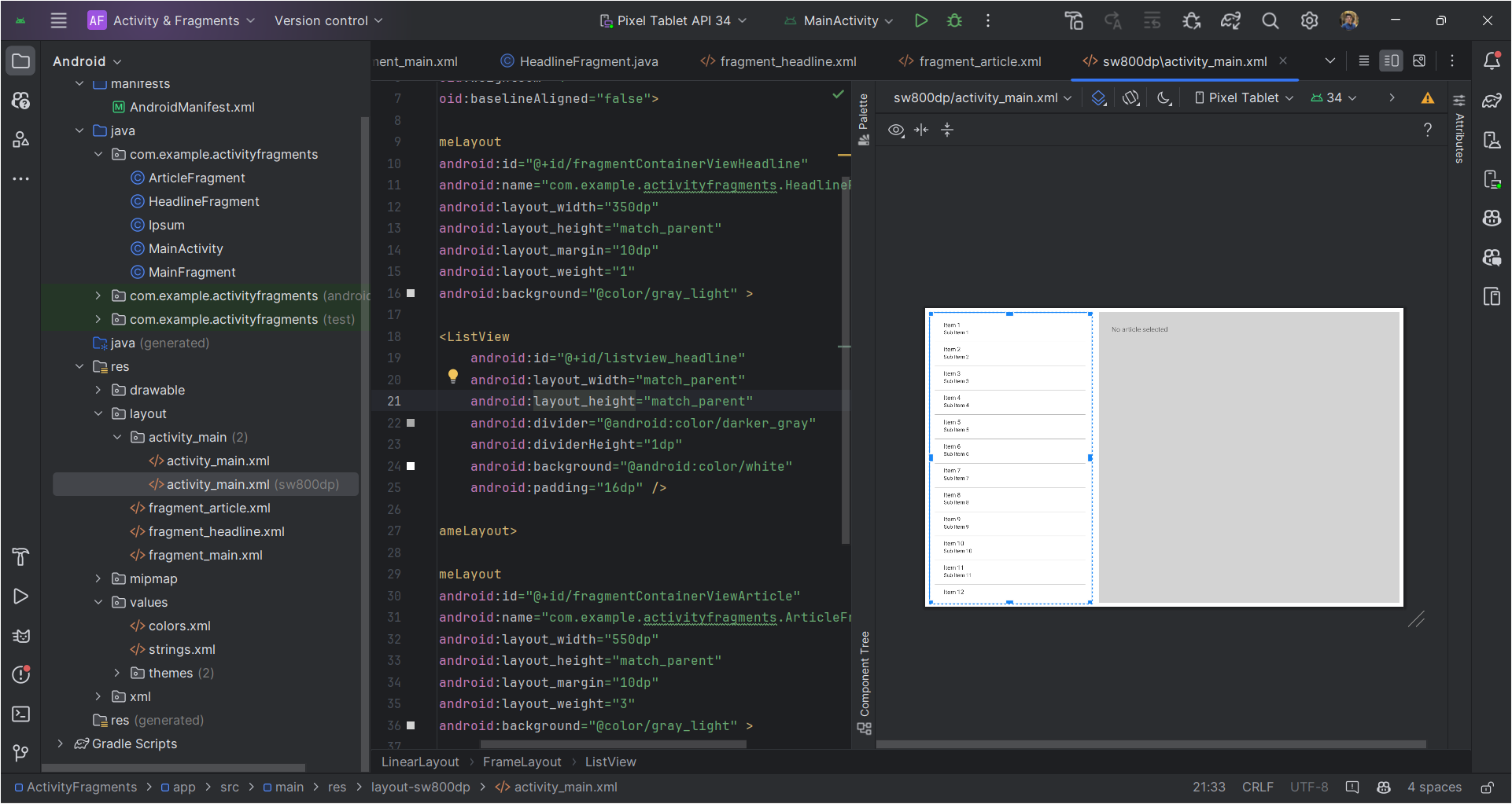 Demystifying Android Fragments
