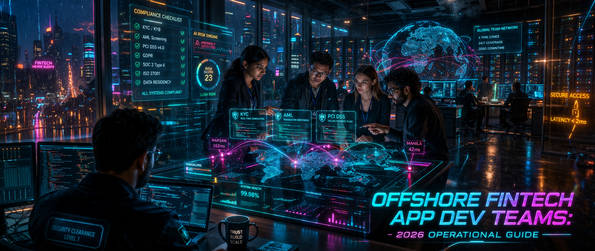 Offshore Fintech App Dev Teams: 2026 Operational Guide