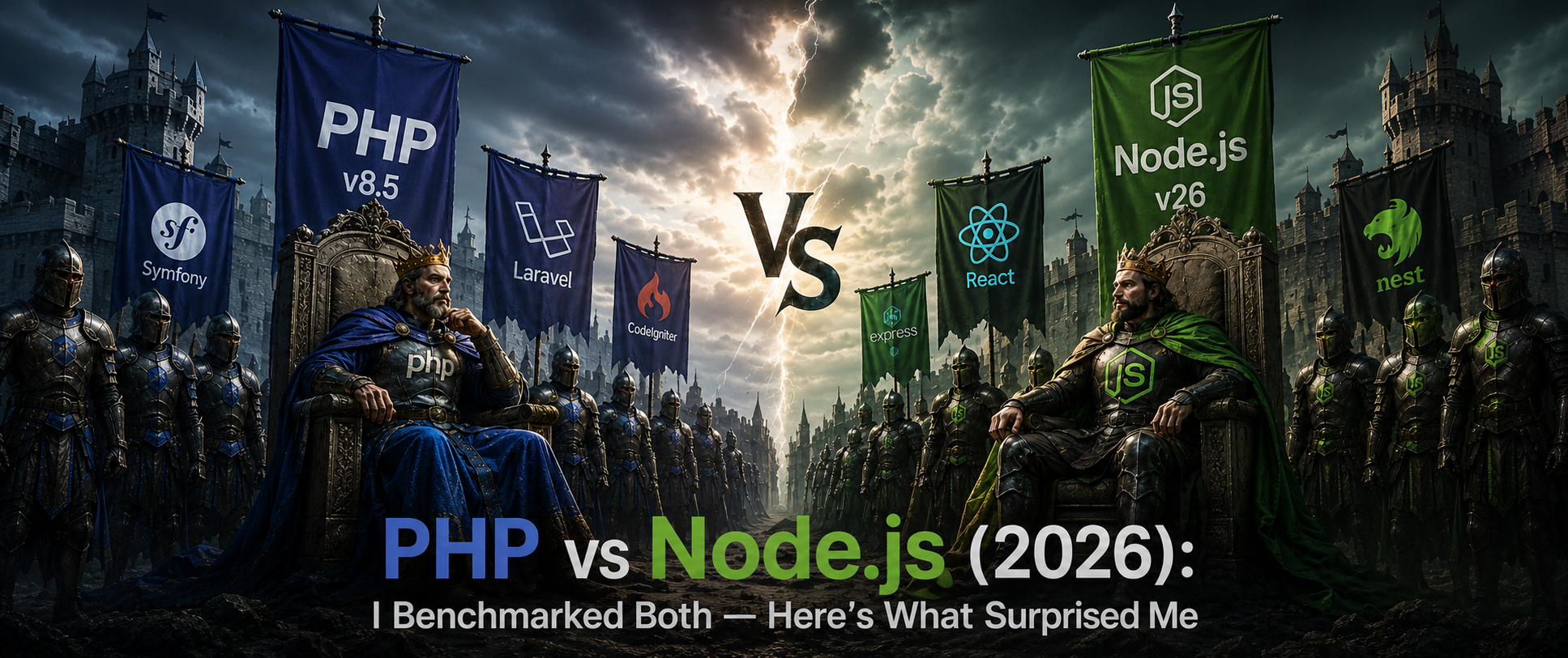 PHP vs Node.js (2026): I Benchmarked Both — Here’s What Surprised Me