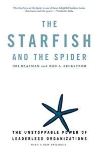 Book cover, Starfish and the Spider