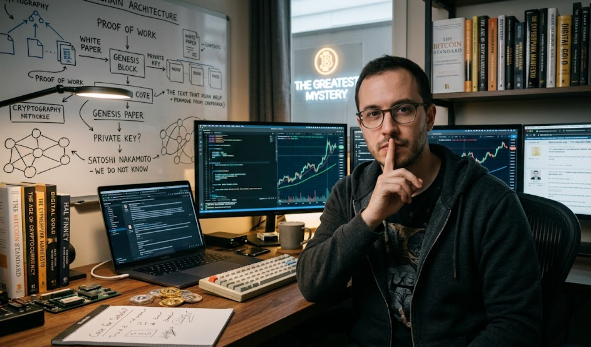I Think I Might Be Satoshi Nakamoto (Hear Me Out)