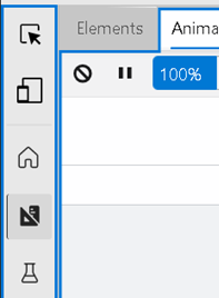 Close-up look at 2 overlays drawn on DevTools, showing that even if they are side by side, tehre is a small gap between them, making it easy to see that they are separate areas of DevTools.