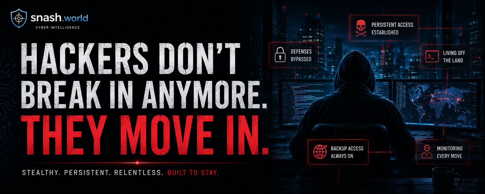 Hackers Don’t Break In Anymore. They Move In.