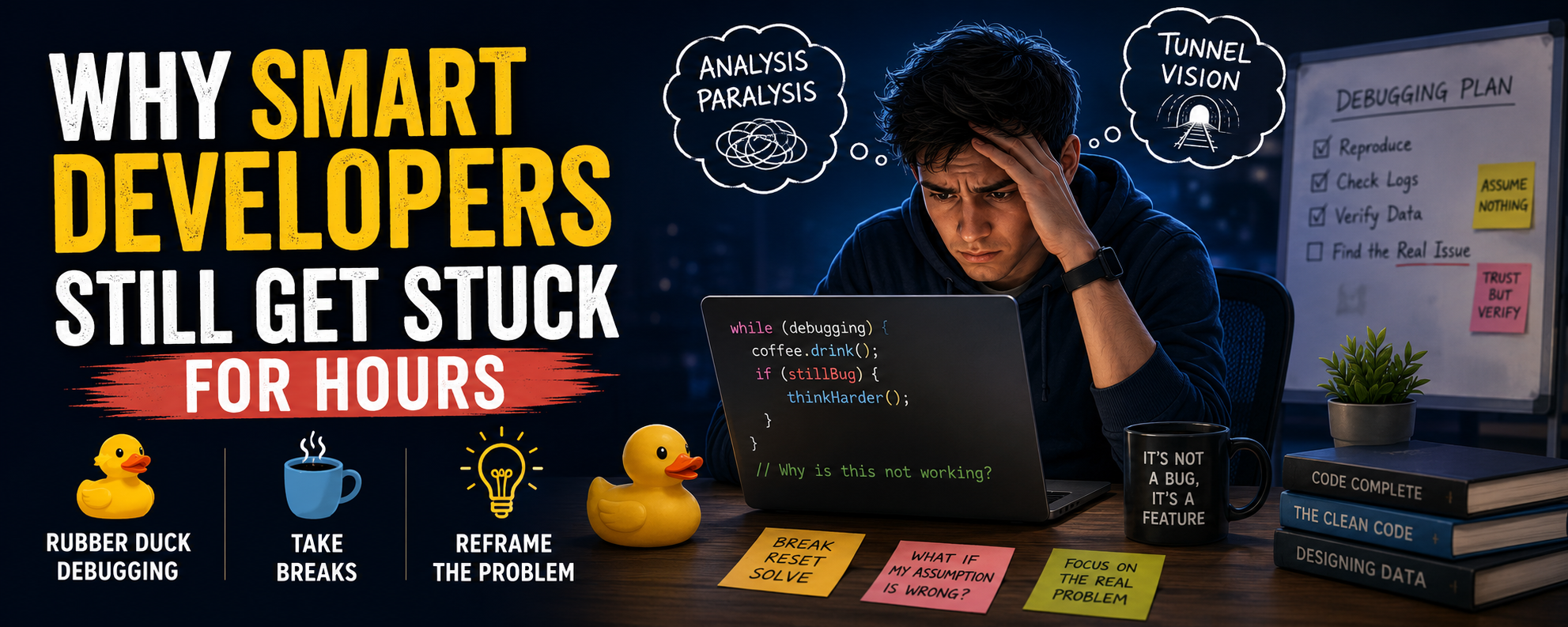 Why Smart Developers Still Get Stuck for Hours