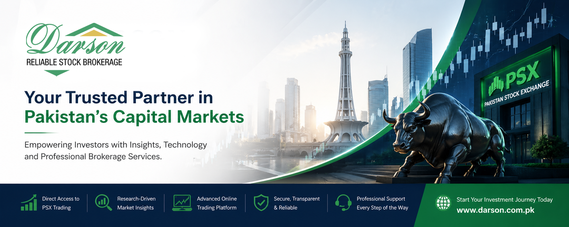 Why Darson Securities Pvt Ltd is the Best Choice for Online Trading in Pakistan 