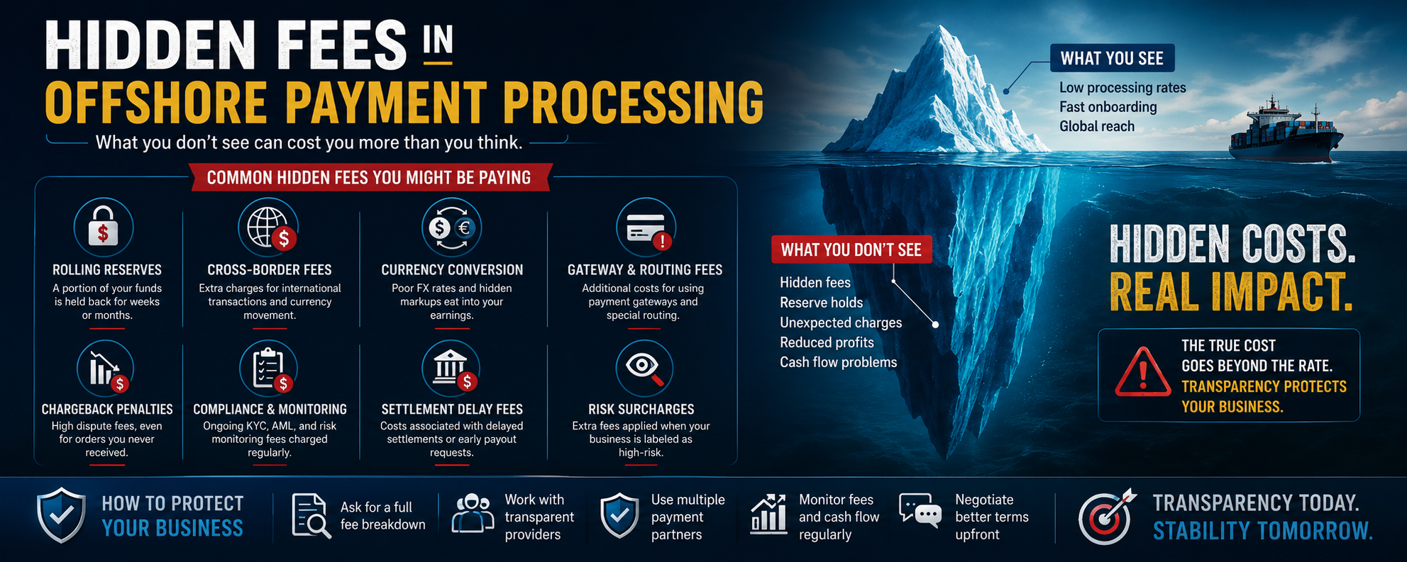 Hidden Fees in Offshore Payment Processing