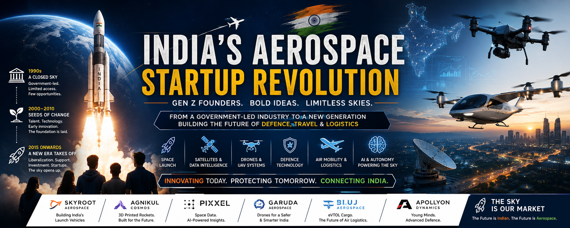 India’s Aerospace Startup Revolution: How Gen Z Founders Are Rewriting India’s Aerospace Startup Revolution: How Gen Z Founders Are Rewriting
