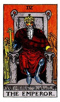 Tarot — The Emperor.