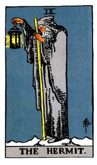 Tarot — The Hermit.