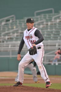 Noah Syndergaard (John Ransom/Lansing Lugnuts).