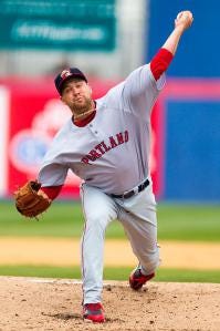 Brian Johnson won his Double-A debut on Saturday. He'll start when the 'Dogs return home (photo courtesy of Gordon Donovan)