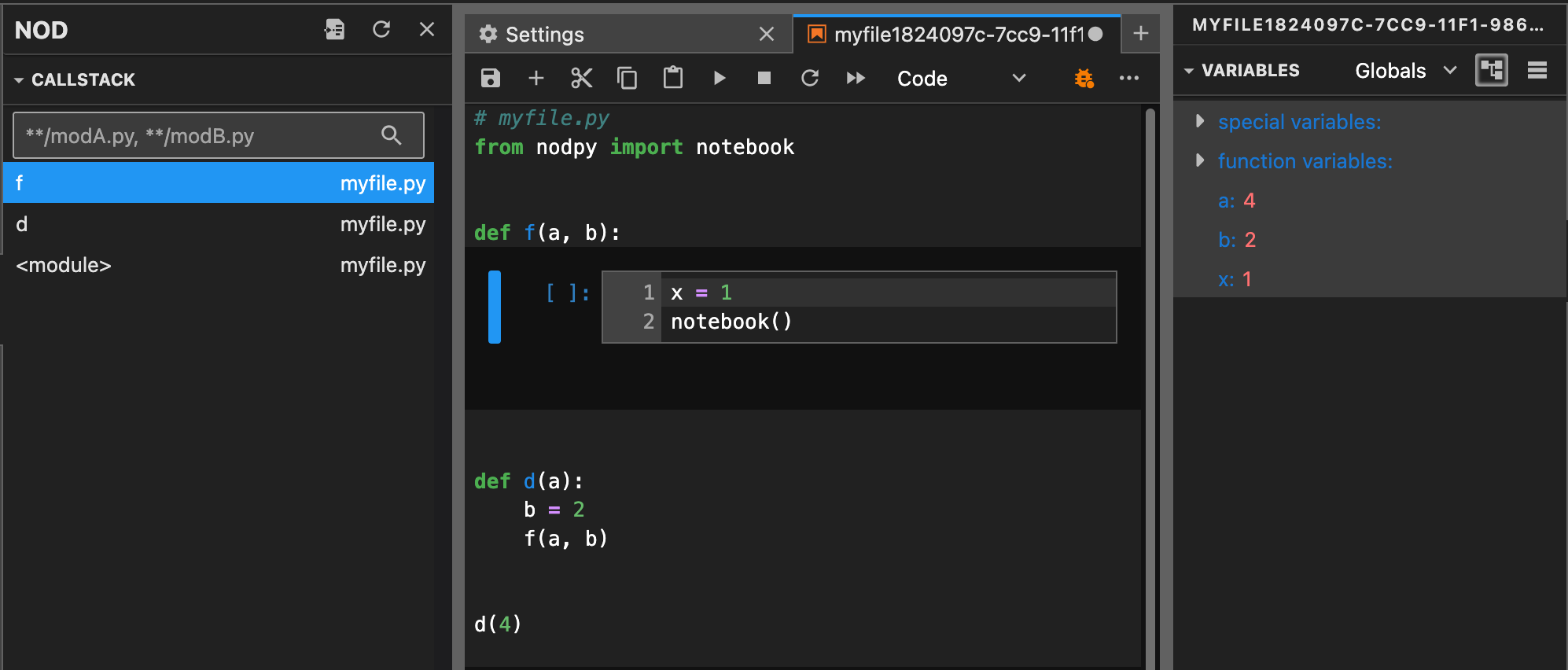 Notebooks-On-Demand (Nod)