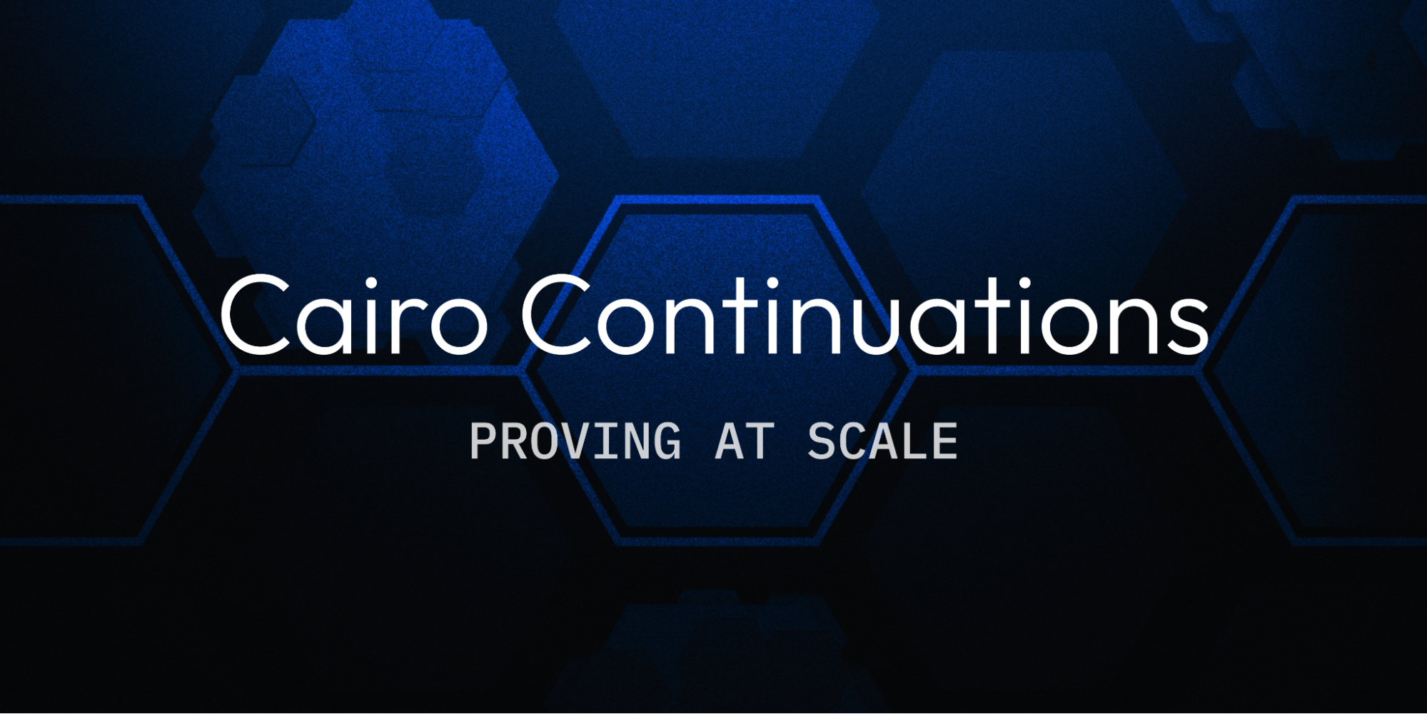 Cairo Continuations: Proving at Scale