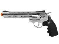 Dan Wesson 6&#34; CO2 Airsoft Revolver, Silver