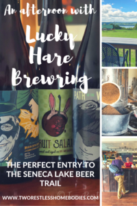 Hopping on the Seneca Lake and Finger Lakes Beer Trail with Lucky Hare Brewing in Hector, NY | Two Restless Homebodies