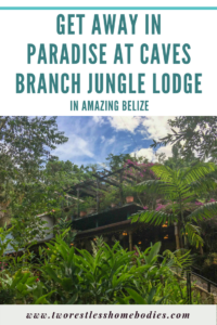 Get away at Caves Branch Jungle Lodge Two Restless Homebodies