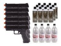 KWA ATP Adaptive Training Airsoft Pistol, 6 Pack