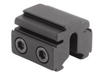 BKL Single 3/8&#34; or 11mm Tri-Mount Dovetail Riser Mount, 1&#34; Long, Black