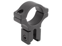 BKL Single 1&#34; Ring, 3/8&#34; or 11mm Dovetail, 0.60&#34; Long, Black