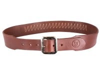 Gun Belt, 37-44&#34; Waist, 20 Cartridge Loops, 2&#34; Width, Mahogany