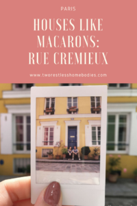 rue cremieux paris houses pinterest