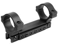 BKL 1-Pc Adjustable Scope Mount, 1&#34; Rings, 3/8&#34; Dovetail, Black