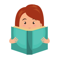 Emoji of a woman reading