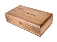 Western Justice John Wayne Signature Wood Case