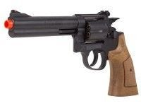 TSD Sports Spring Revolver - 6&#34; Barrel, Black/Brown