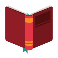 Emoji of an open book