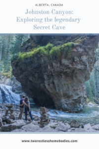 secret cave johnston canyon alberta