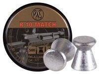 RWS R-10 Match Heavy .177 Cal, 8.2 Grains, Wadcutter, 500ct