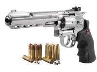 Crosman SR.357S Dual Ammo CO2 Revolver Kit, Silver