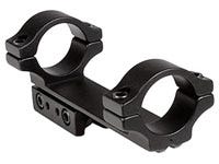 BKL 1-Pc Mount, 4&#34; Long, 1&#34; Rings, 3/8&#34; or 11mm Dovetail, Matte Black