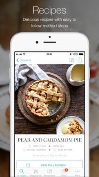 Marks and spencer recipe app