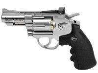 Dan Wesson 2.5&#34; CO2 Pellet Revolver, Silver