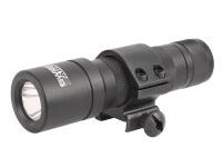 Swiss Arms Tactical Flashlight, Remote Switch &#038; Mount Ring, Black