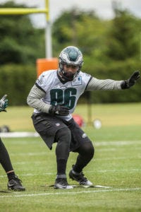 Lots of reviews are in on Eagles first round pick Derek Barnett and they are all good. Photo by T.J. Engler / contrastphotography.com