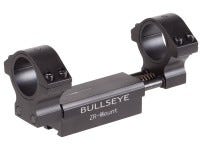 Bullseye ZR 1-Pc Mount, Fits 1&#34; and 30mm tubes, 11mm Dovetail, 0.04&#34; Droop Compensation, Recoil Compensation