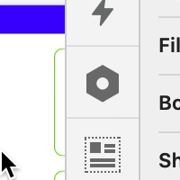 Clicking the DSM icon in Sketch.