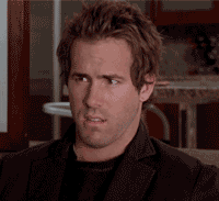 A gif of Ryan Reynolds in a state of confusion.