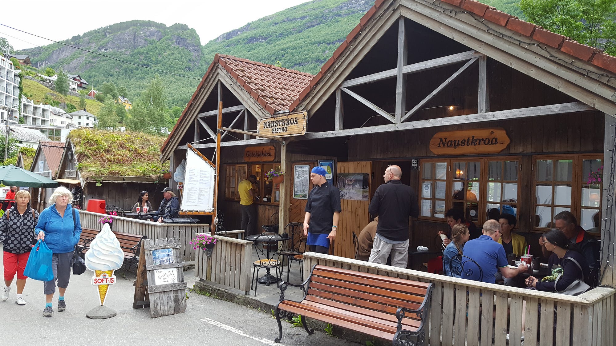 geiranger town
