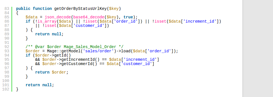 Pay attention on lines 95–96, that’s what makes this vulnerability possible