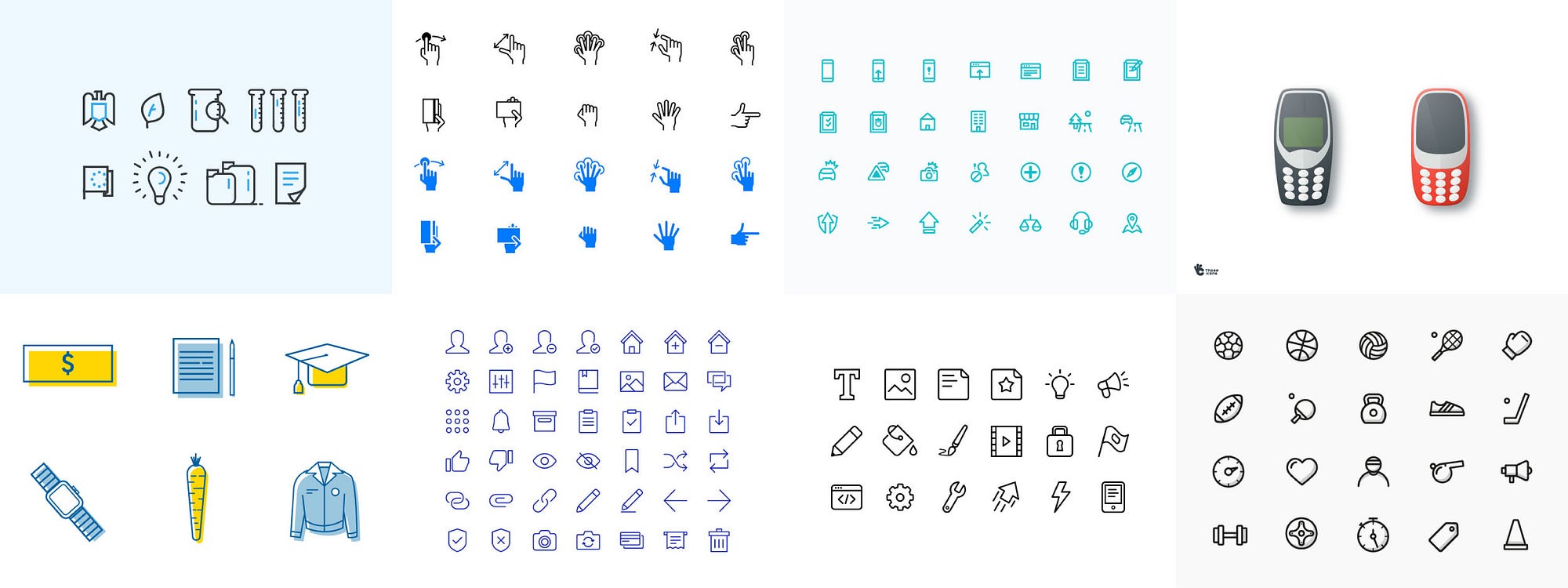 Icon Design Inspiration — Day #9 – Iconscout — Design Assets ...