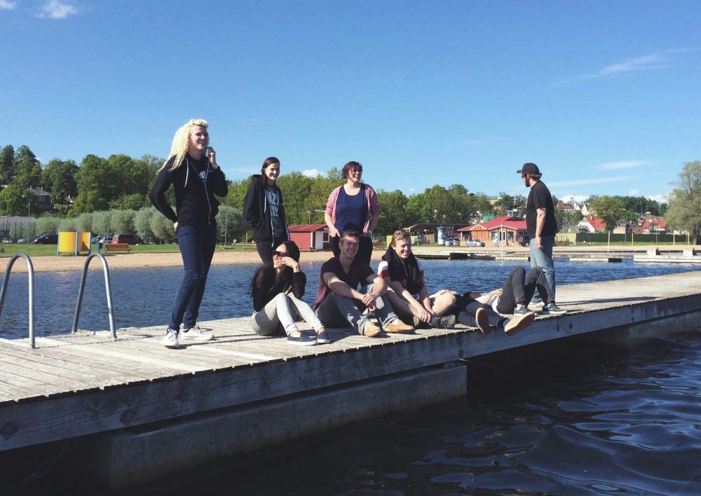 Team offsite in Viljandi, June 2015