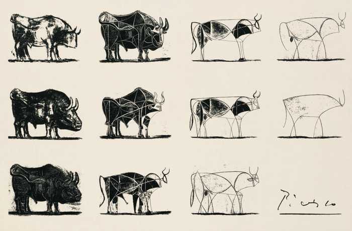 Pablo Picasso, The Bull, 1945.