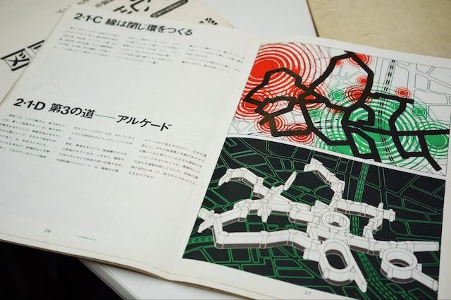 I was able to look at Dima’s planning of Shibuya that was published in 1996, it was easy to read even for non-specialists and the mapping was very attractive. Dima said, he was able to do this easily a long time ago but that skill seemed to disappear over time.